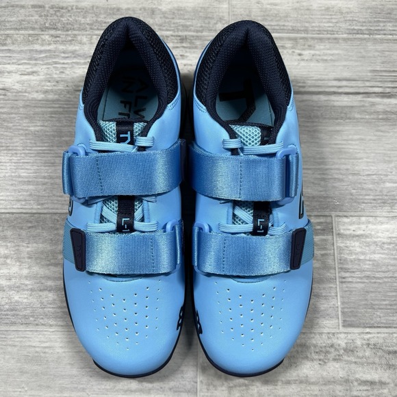 TYR L-1 Lifter Men's Size 9 Weight Training Power Lifting Blue Shoe Sneaker NEW - Picture 4 of 9